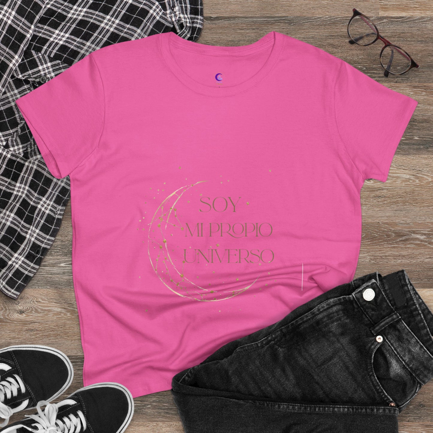 Camiseta inspiradora-Soy mi propio universo