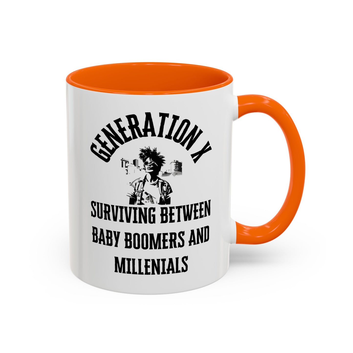 Coffee Mug Generation X Funny Description