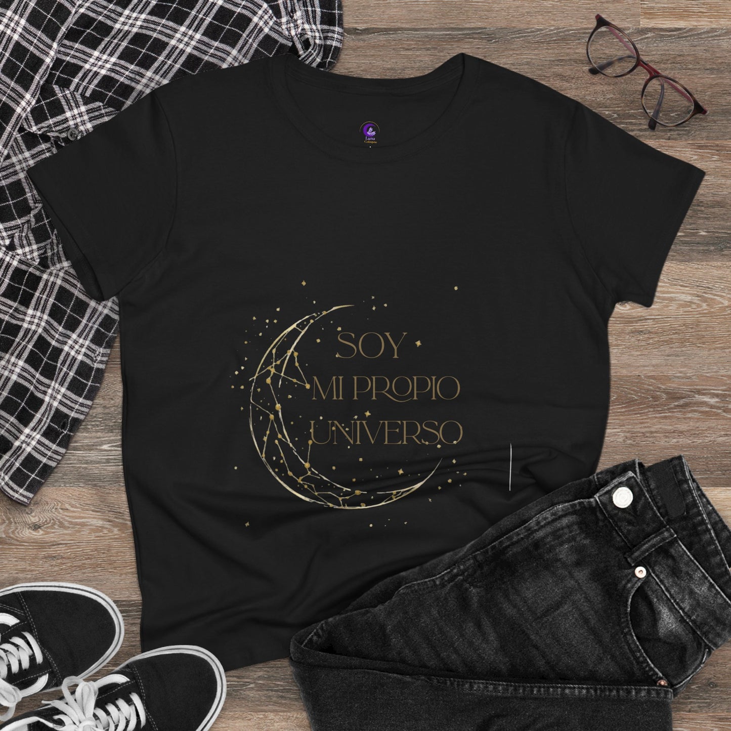 Camiseta inspiradora-Soy mi propio universo