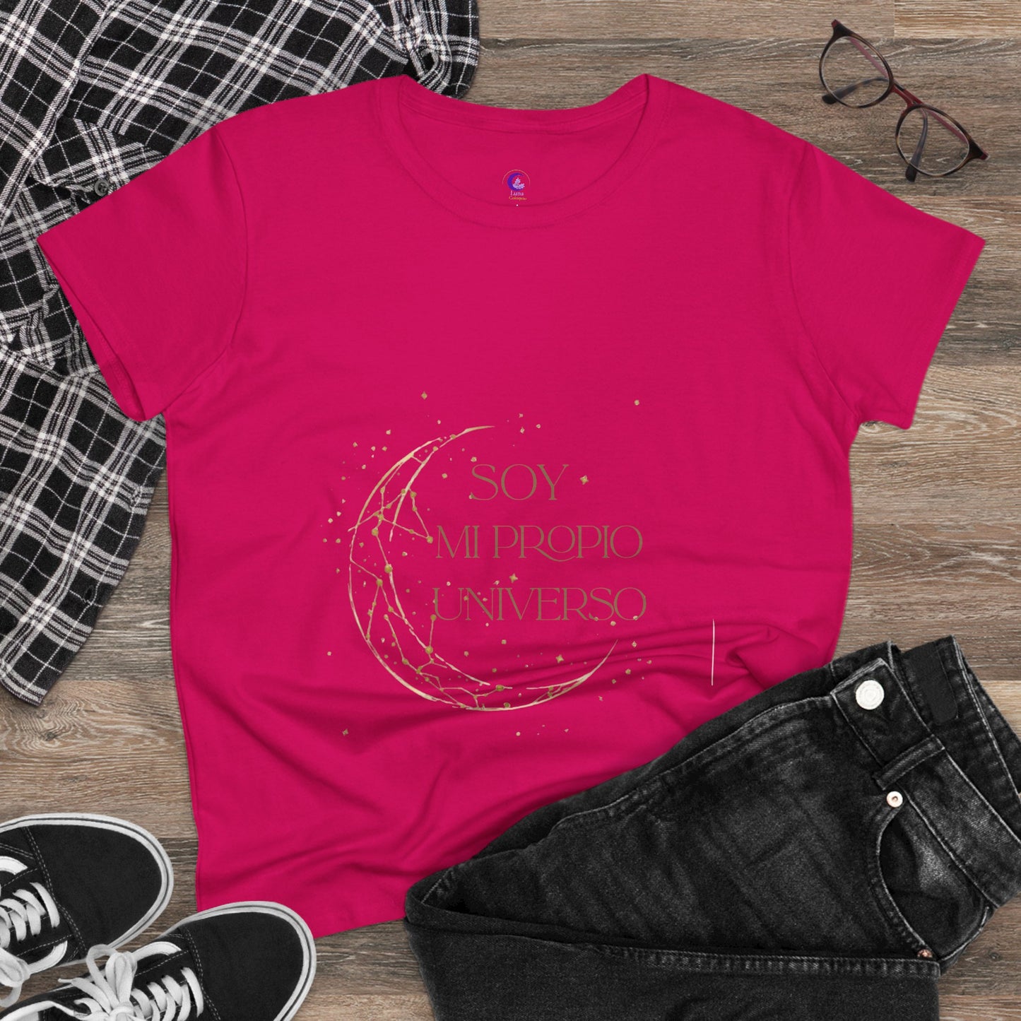 Camiseta inspiradora-Soy mi propio universo