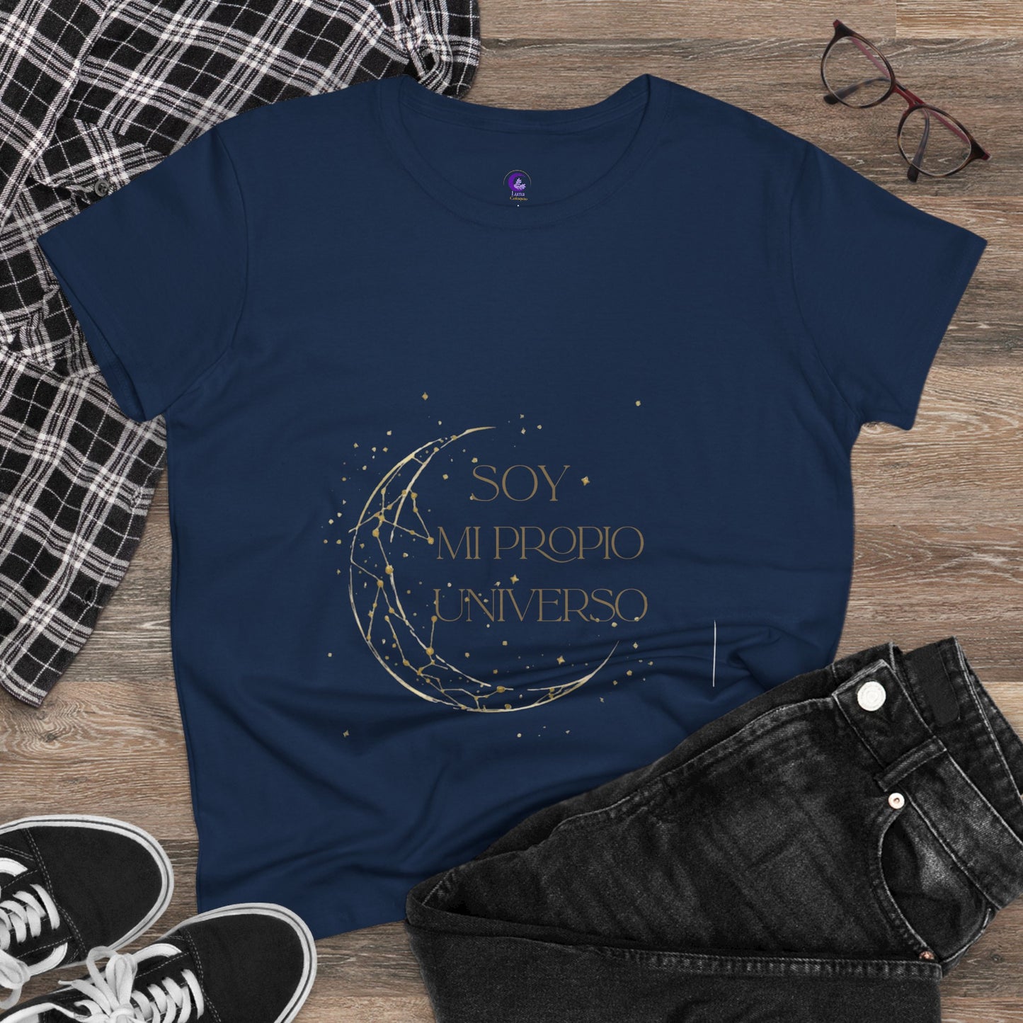 Camiseta inspiradora-Soy mi propio universo