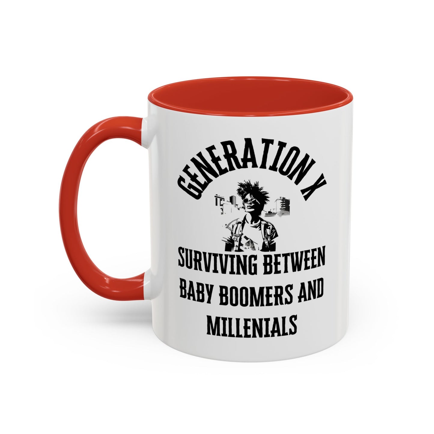 Coffee Mug Generation X Funny Description