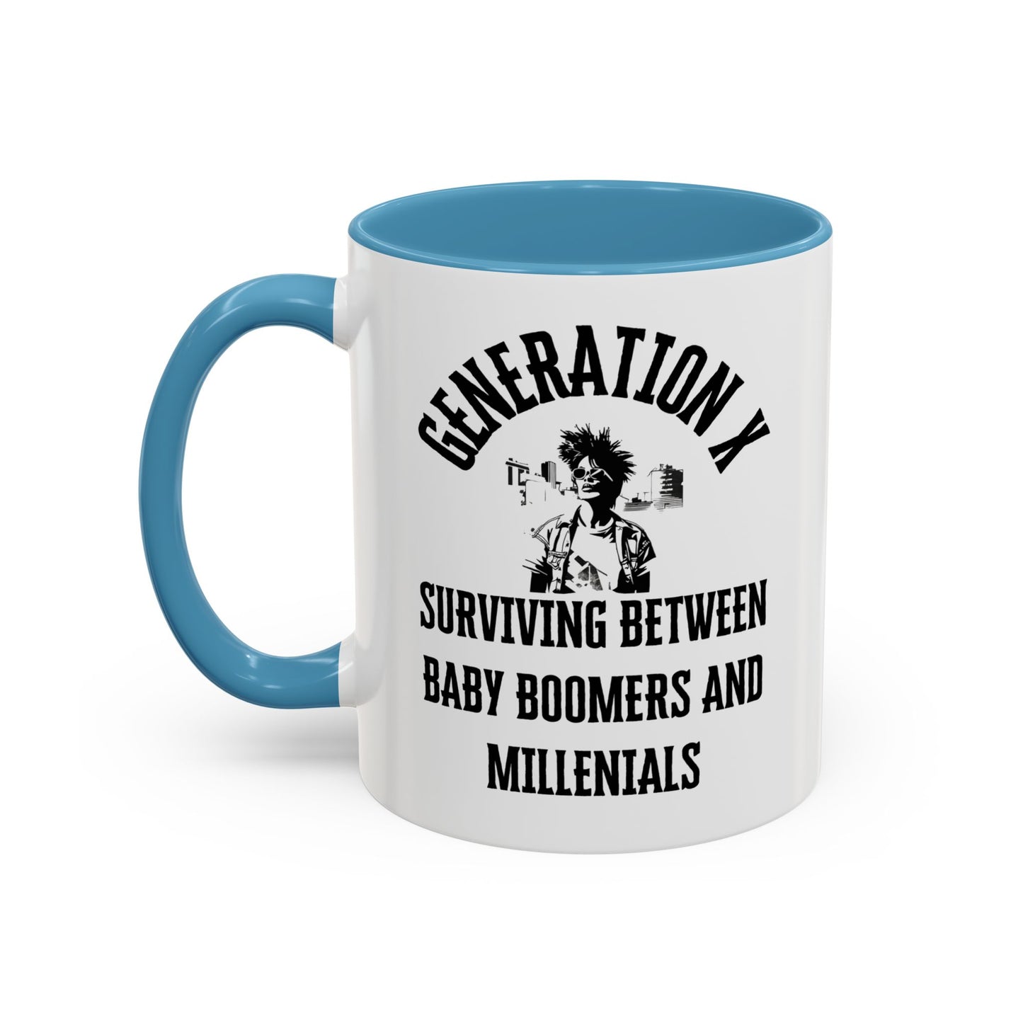 Coffee Mug Generation X Funny Description