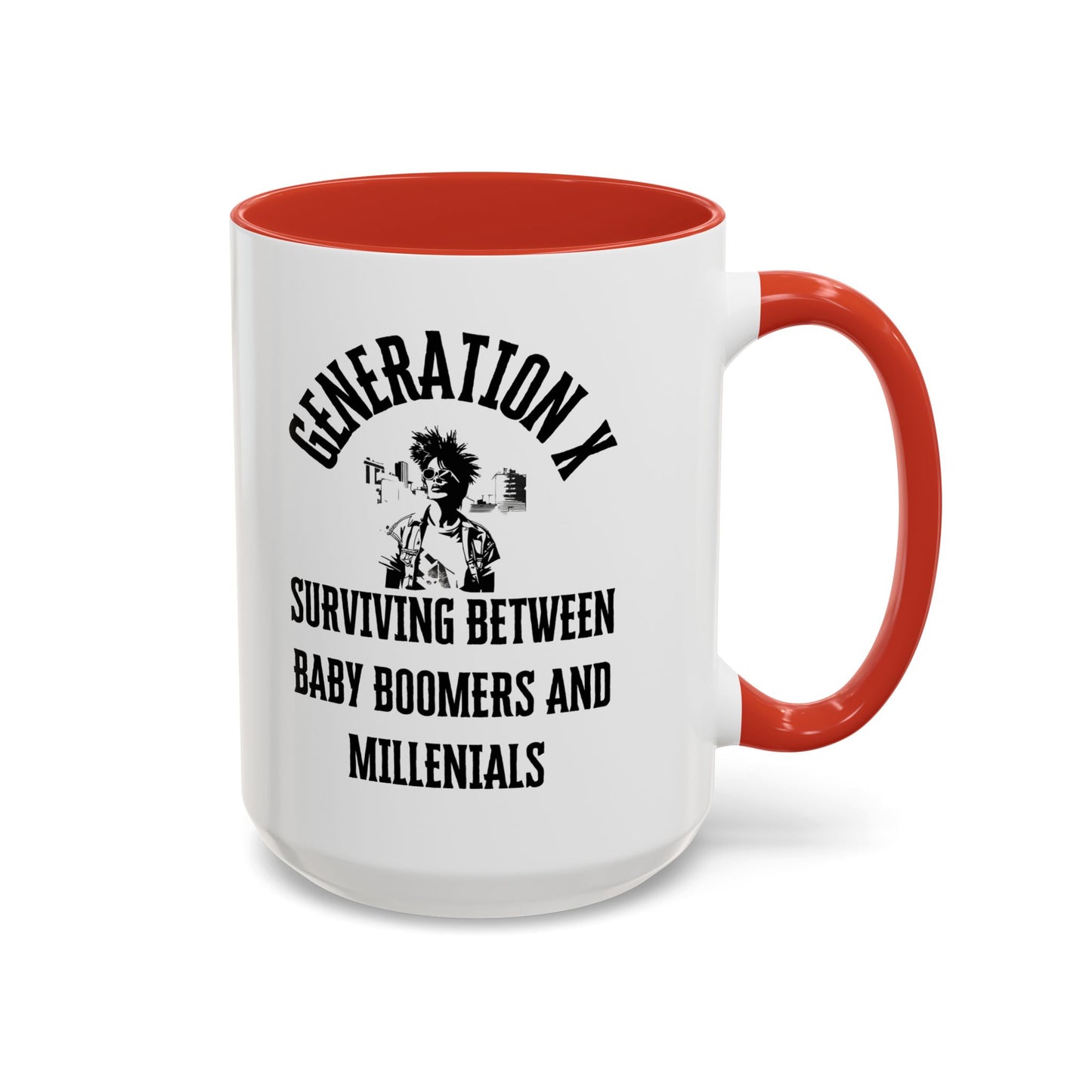 Coffee Mug Generation X Funny Description