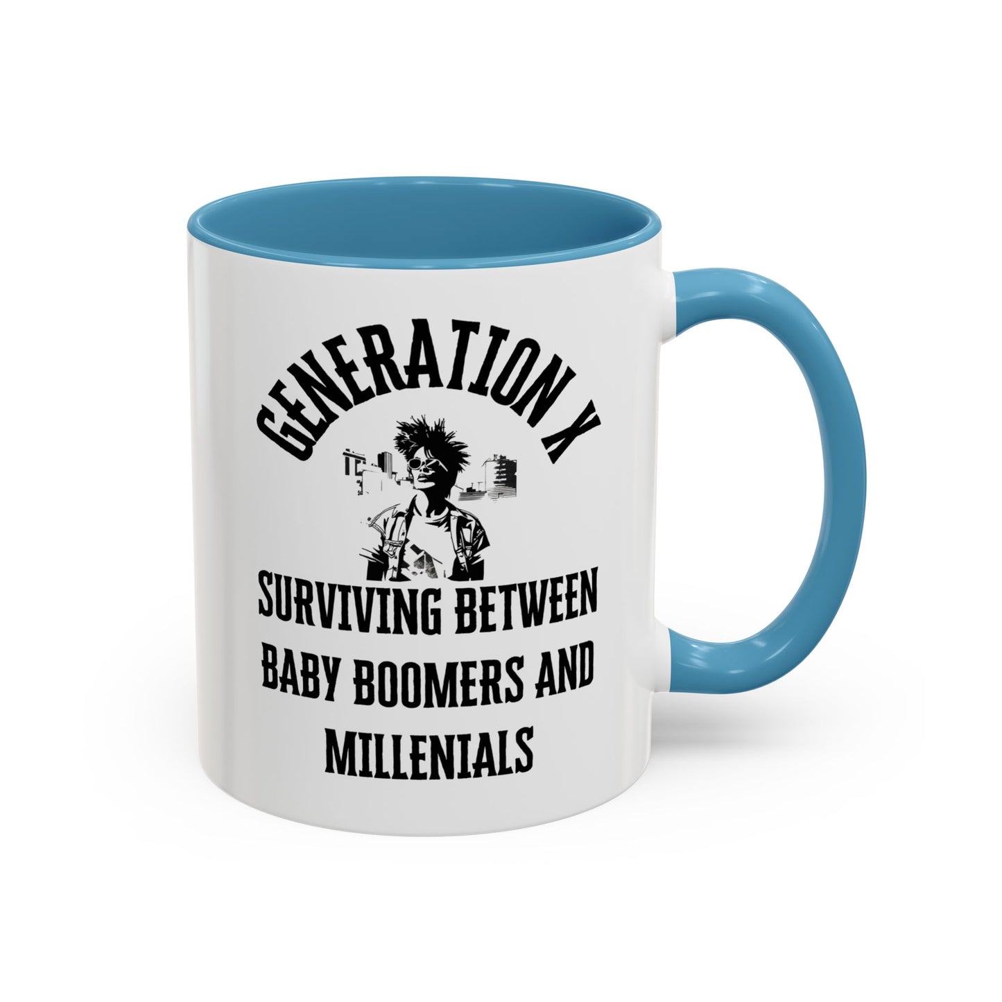 Coffee Mug Generation X Funny Description