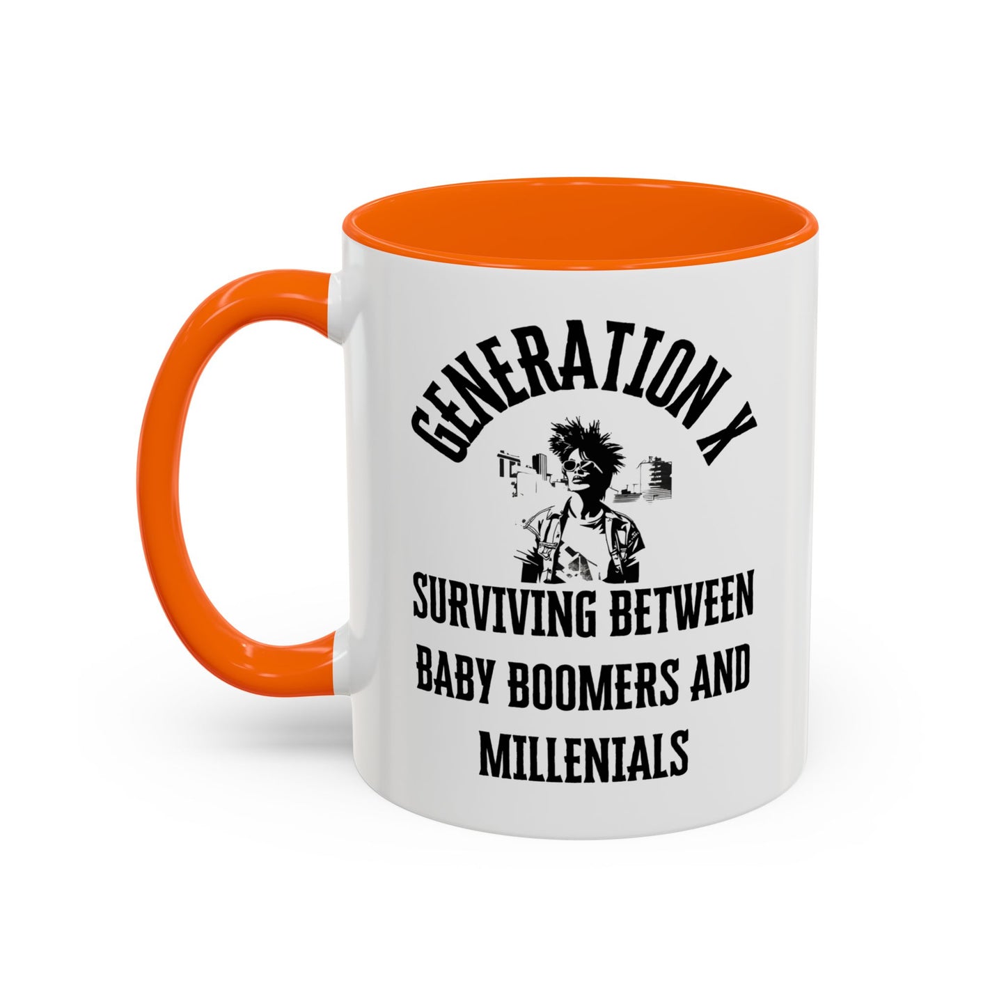 Coffee Mug Generation X Funny Description