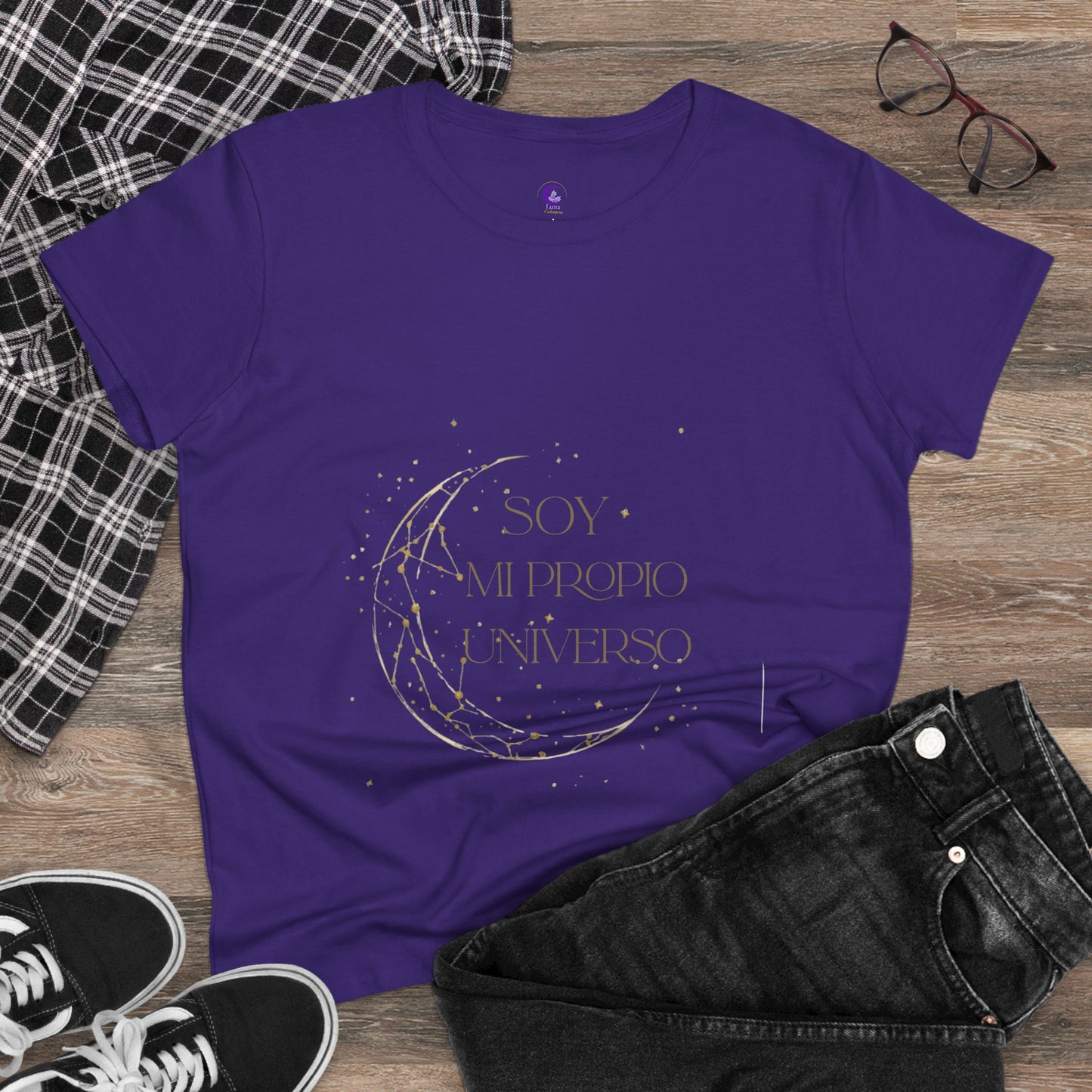 Camiseta inspiradora-Soy mi propio universo