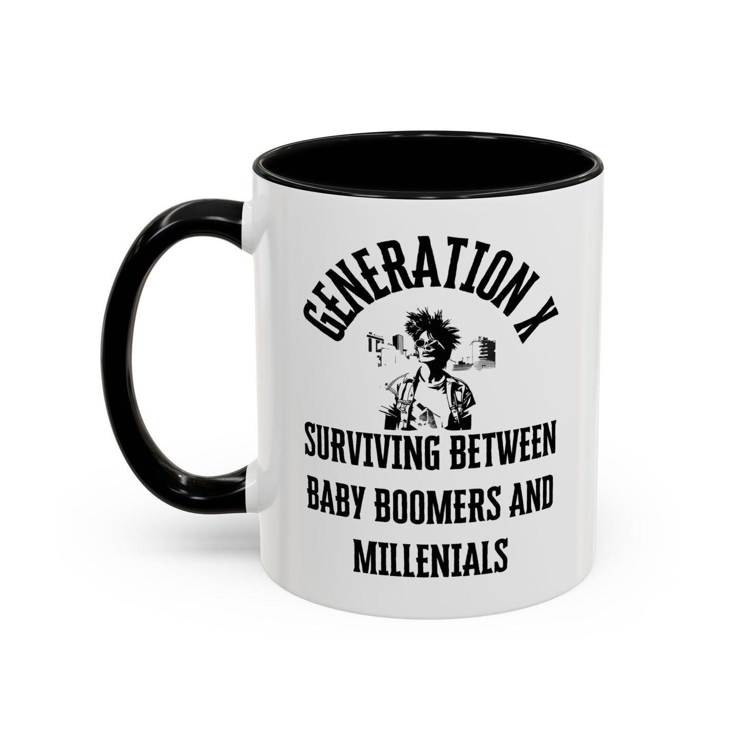 Coffee Mug Generation X Funny Description